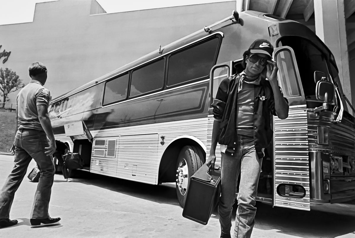 Michael Jackson, Tour Bus, 1981
