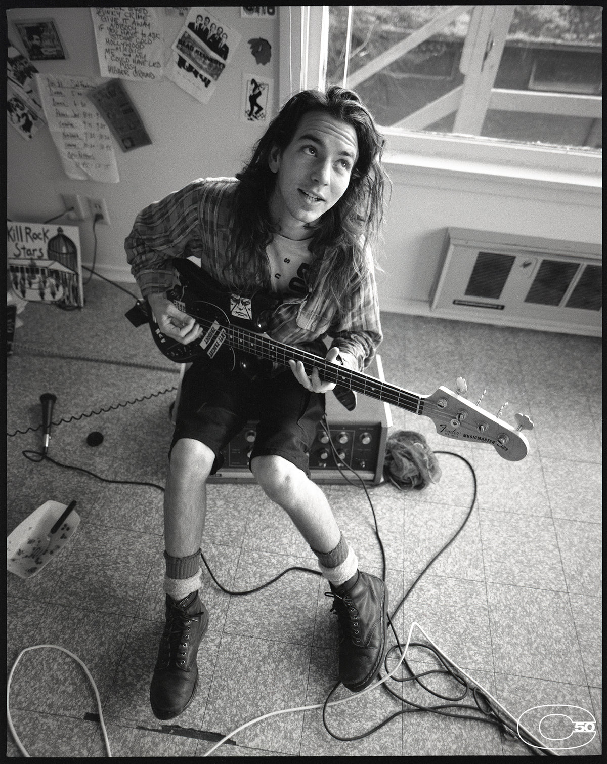 Eddie Vedder at Home, Seattle, WA, 1992