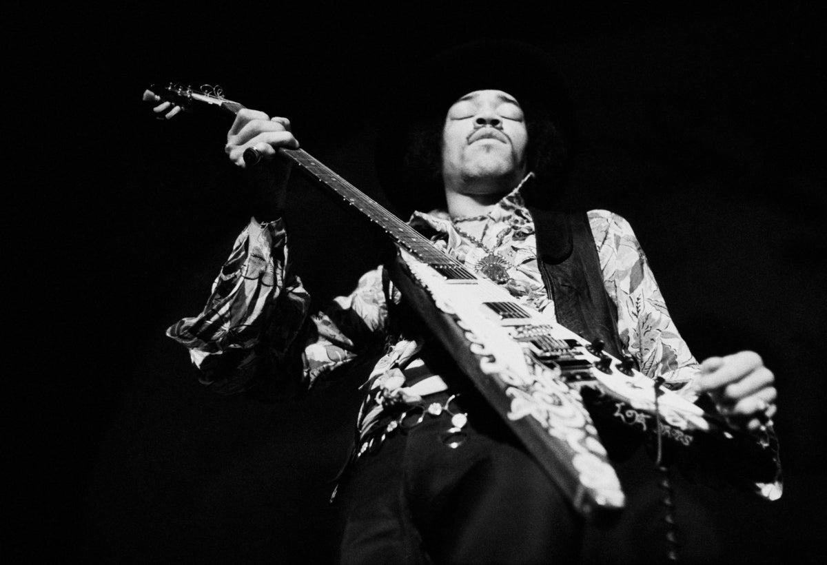Jimi Hendrix, Winterland Ballroom, San Francisco, 1968