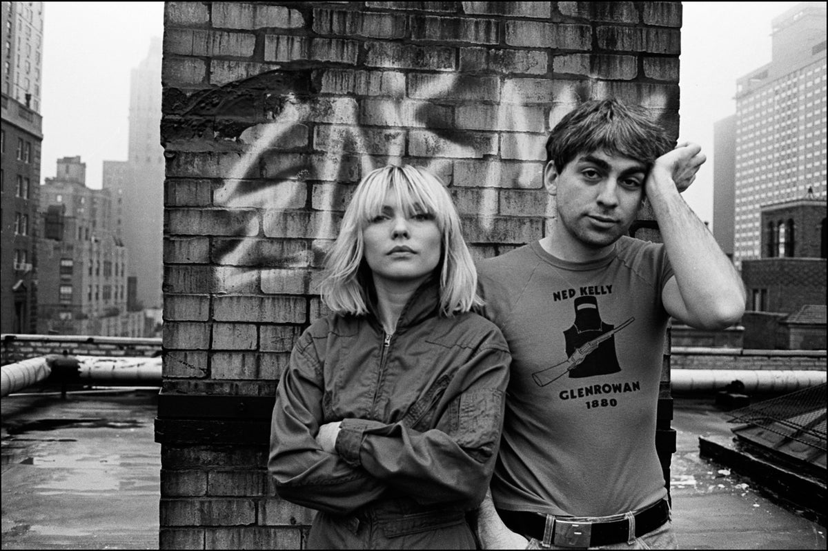 Blondie, On the Roof, NYC, 1980