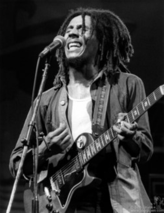 Bob Marley, Central Park, NYC, 1975
