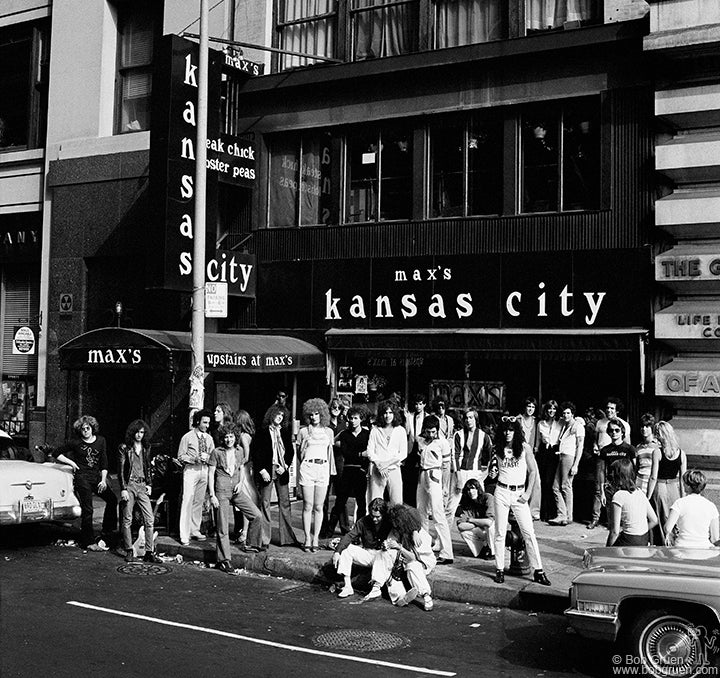 Max's Kansas City Album Cover, NYC, 1976
