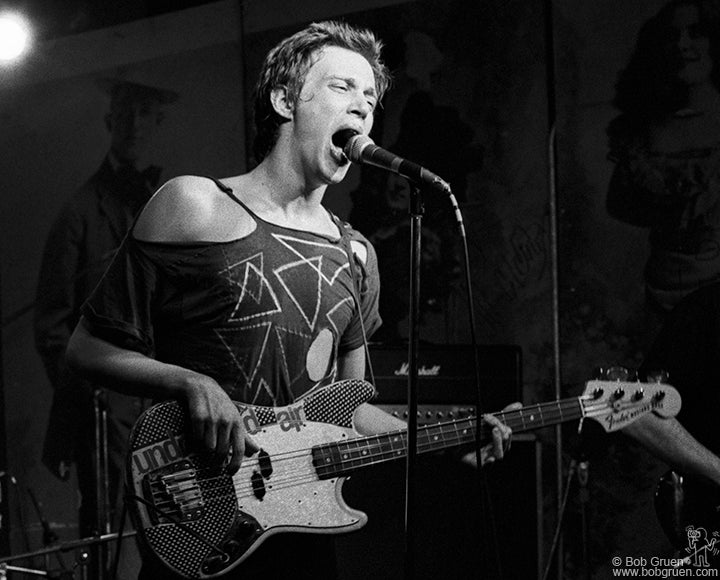 Richard Hell, CBGB, NYC, 1977