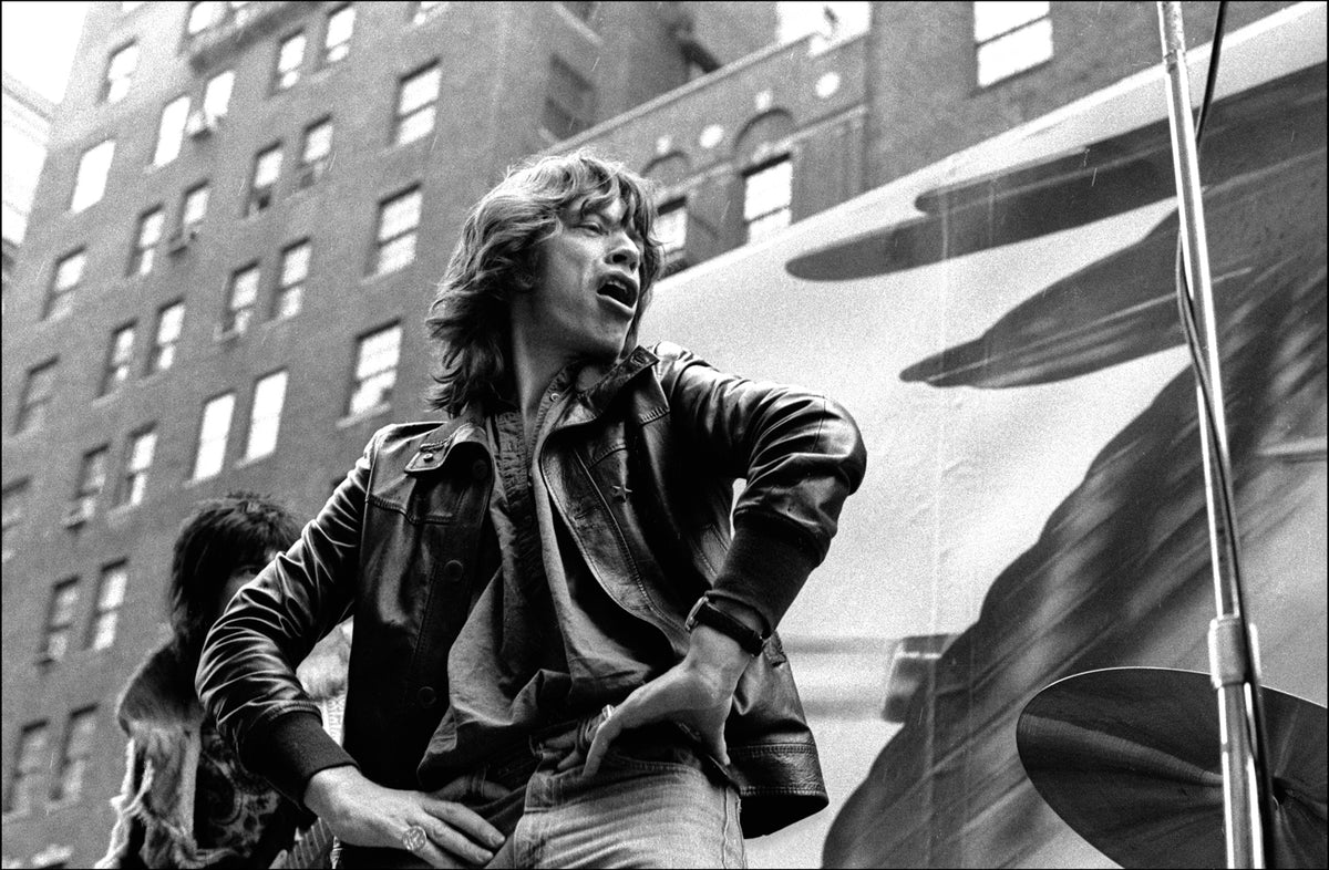 Mick Jagger, Greenwich Village, NYC, 1975