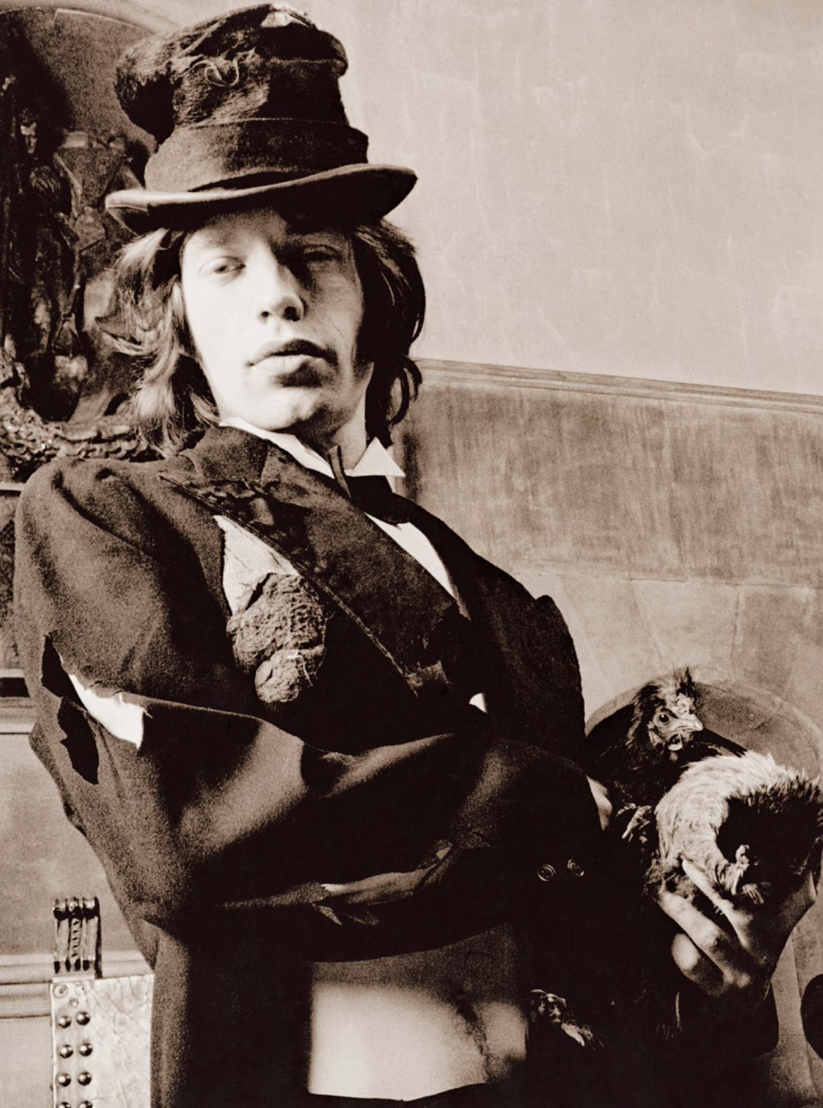 Mick and Chick, The Rolling Stones, Beggars' Banquet, 1968