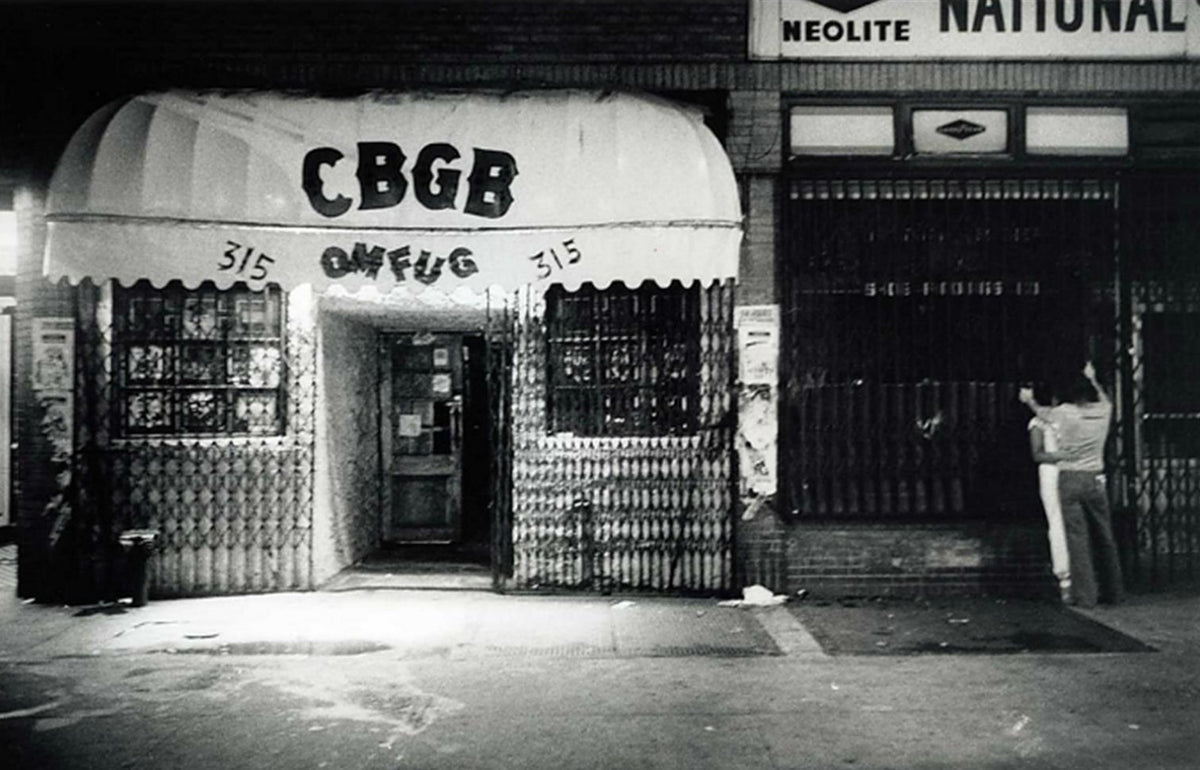 CBGB, NYC, 1977