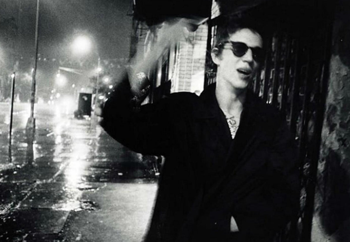 Richard Hell, Bowery Rainstorm, NYC, 1977
