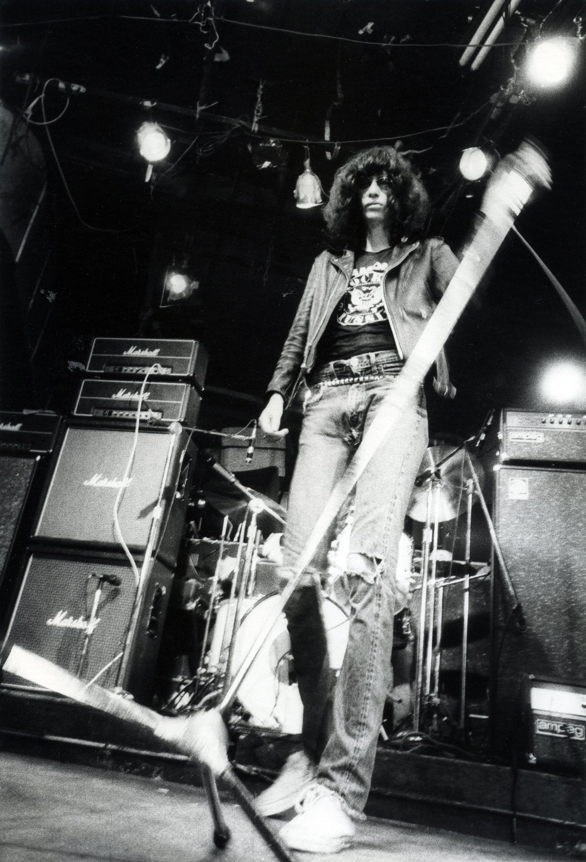 Joey Ramone, CBGB, NYC, 1977