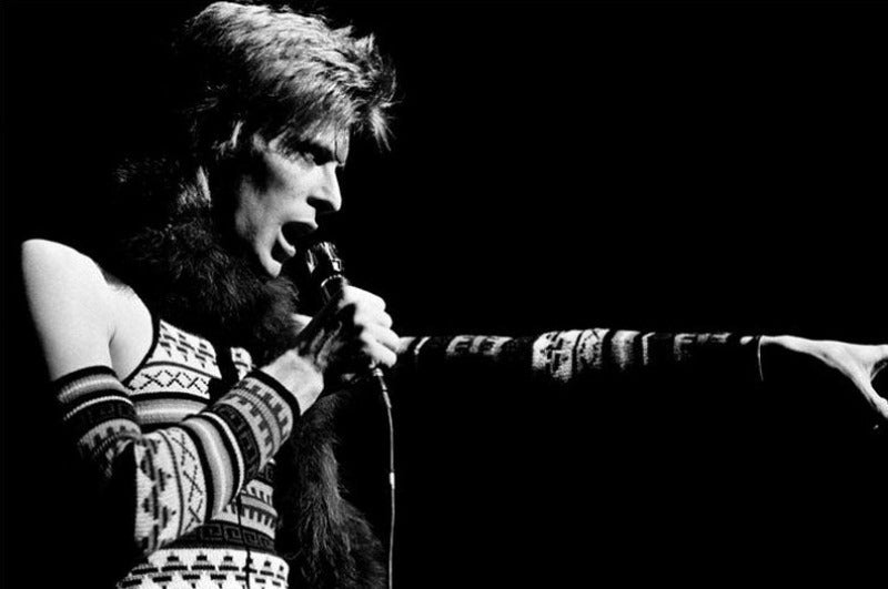 David Bowie, New York City, 1973