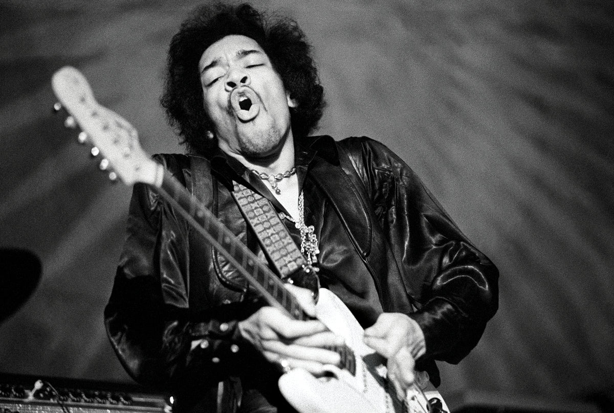 Jimi Hendrix, Fillmore West, San Francisco, 1968