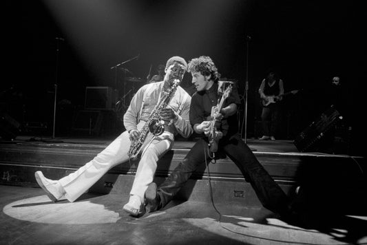 Bruce Springsteen Performing with Clarence Clemons, 1978