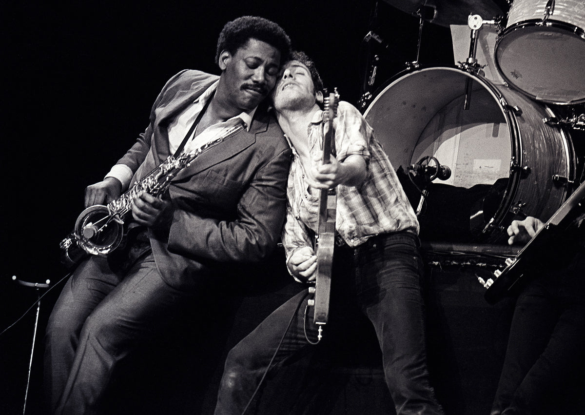 Bruce Springsteen & Clarence Clemons, Madison Square Garden, NYC, 1980