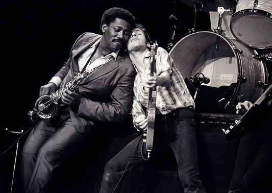 Bruce Springsteen & Clarence Clemons, Madison Square Garden, NYC, 1980