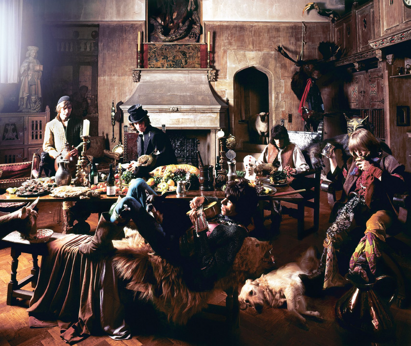 Dogs into Camera, The Rolling Stones, Beggars' Banquet, 1968
