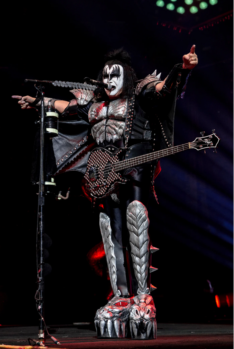 Gene Simmons, Kiss, Barclays Center, End Of The Road Tour, NYC, 2019