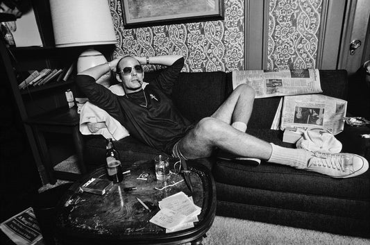 Hunter S. Thompson, Gramercy Park Hotel, NYC, 1977