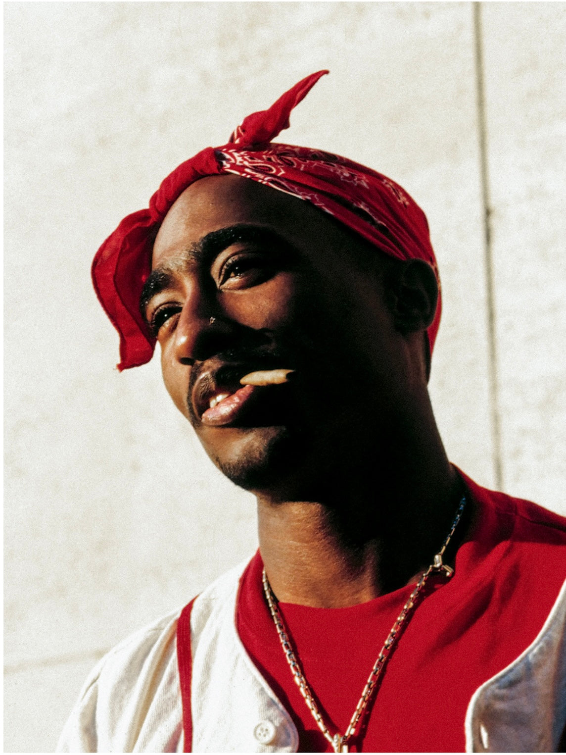 Tupac Shakur, Blunt Smile, Harlem, NYC, 1994