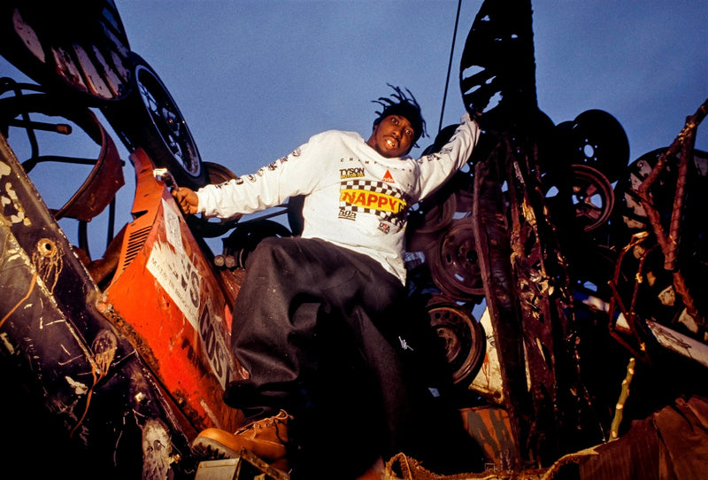 Ol’ Dirty Bastard, Junkyard Dawg, Lower East Side, NYC, 1995