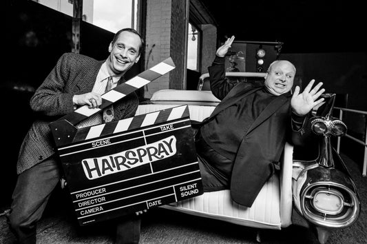 John Waters & Divine, 1988