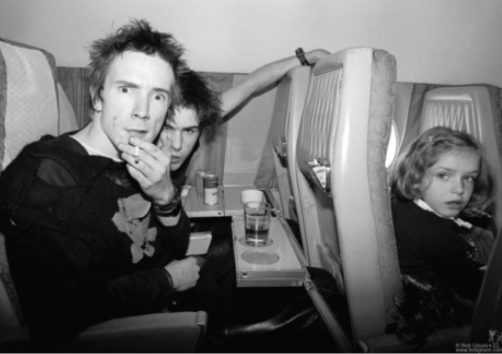 Johnny Rotten and Sid Vicious, Europe, 1977
