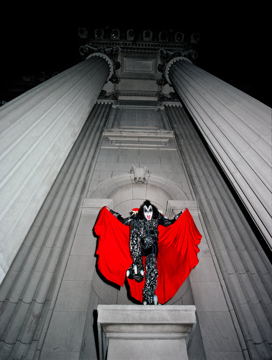 Gene Simmons, KISS, Metropolitan Museum, NYC, 1979