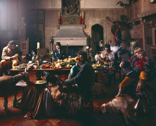 Keith with Orange, The Rolling Stones, Beggars' Banquet, 1968