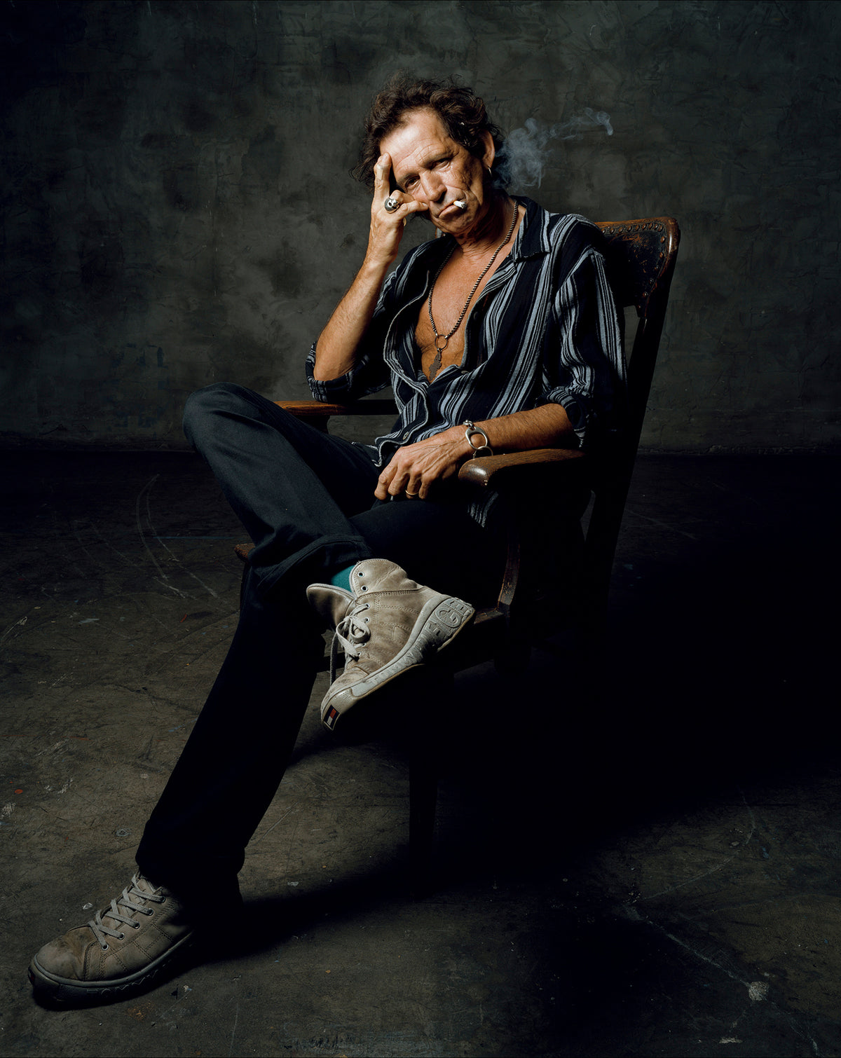 Keith Richards, NYC, 2002