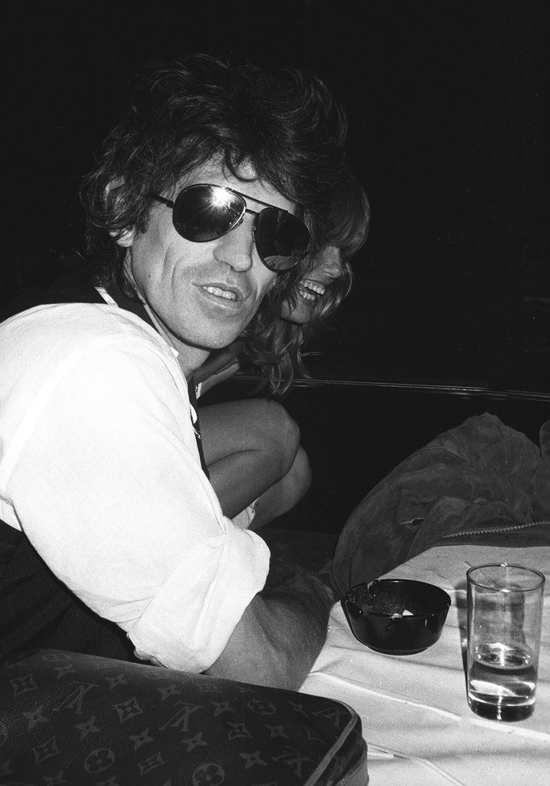 Keith Richards & Patti Hansen, The Ritz, 1980s