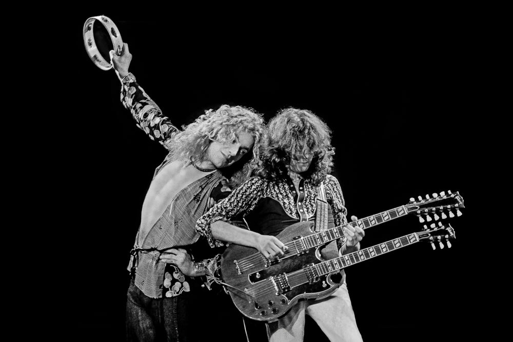 Robert Plant & Jimmy Page, Led Zeppelin, 1975