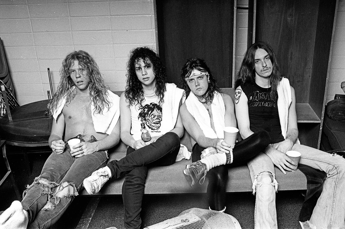 Metallica, Backstage, Damage Inc. Tour, 1986