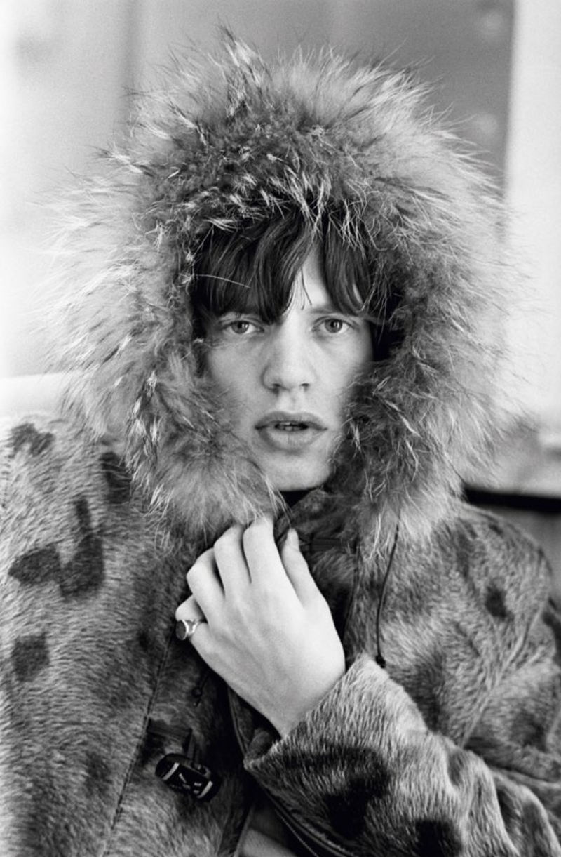 Mick Jagger in a Fur Parka, London, 1964
