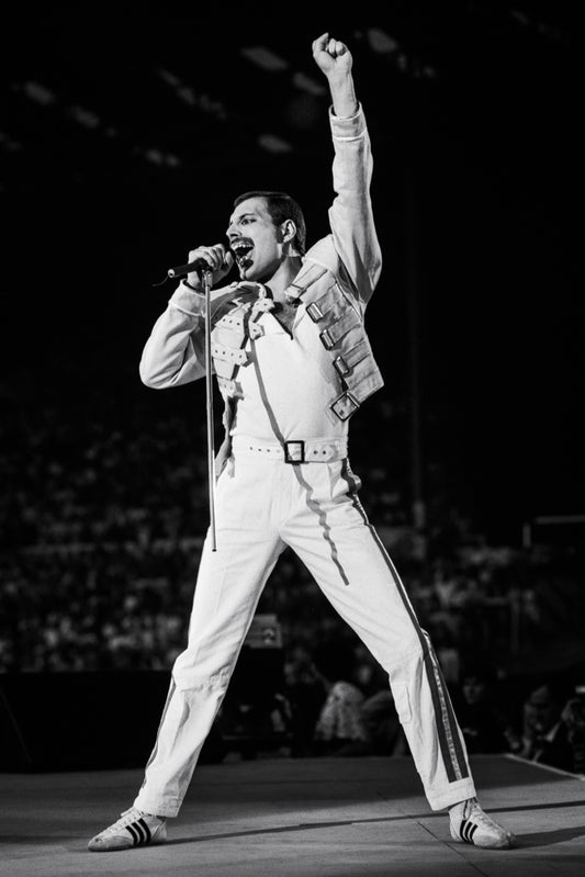 Freddie Mercury, Queen, London, 1986