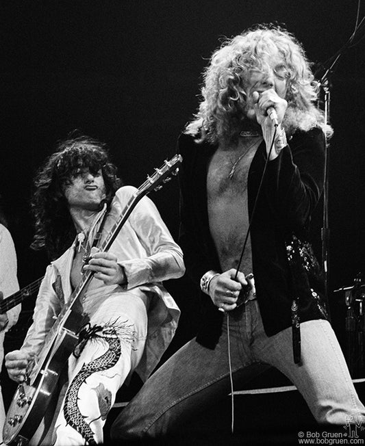 Jimmy Page & Robert Plant, MSG, NYC, 1977
