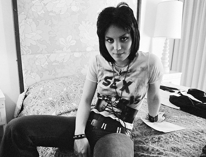 Joan Jett, Sunset Marquis Hotel, Los Angeles, CA, 1976
