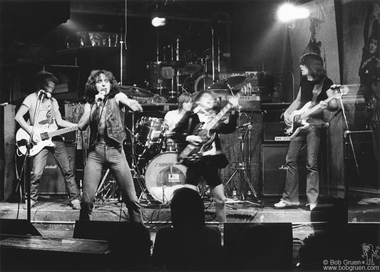 AC/DC, CBGB, NYC, 1977