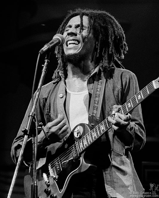 Bob Marley, Central Park, NYC, 1975