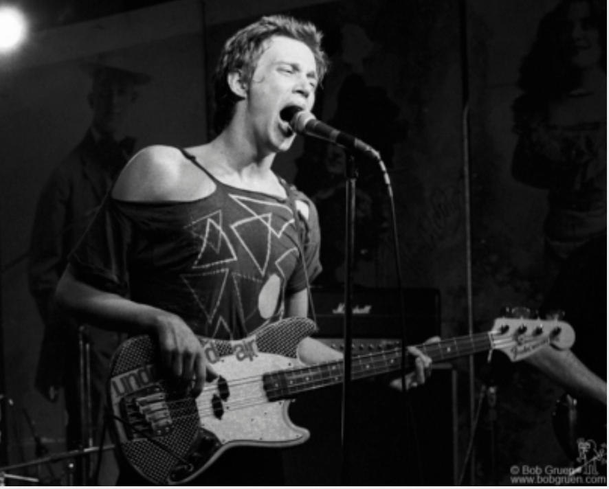 Richard Hell, CBGB, NYC, 1977
