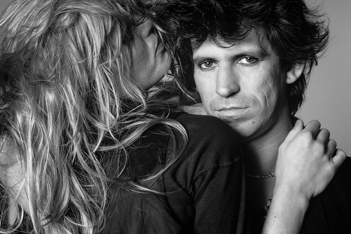 Keith Richards & Patti Hansen, 1981