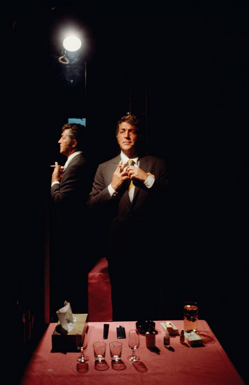 Dean Martin, Backstage in Las Vegas, 1971