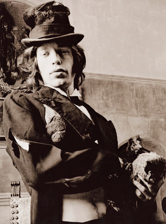 Mick and Chick, The Rolling Stones, Beggars' Banquet, 1968