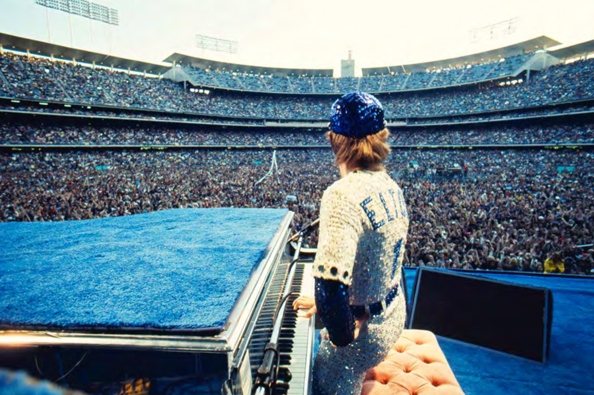 Elton John, Dodger Stadium, 1975