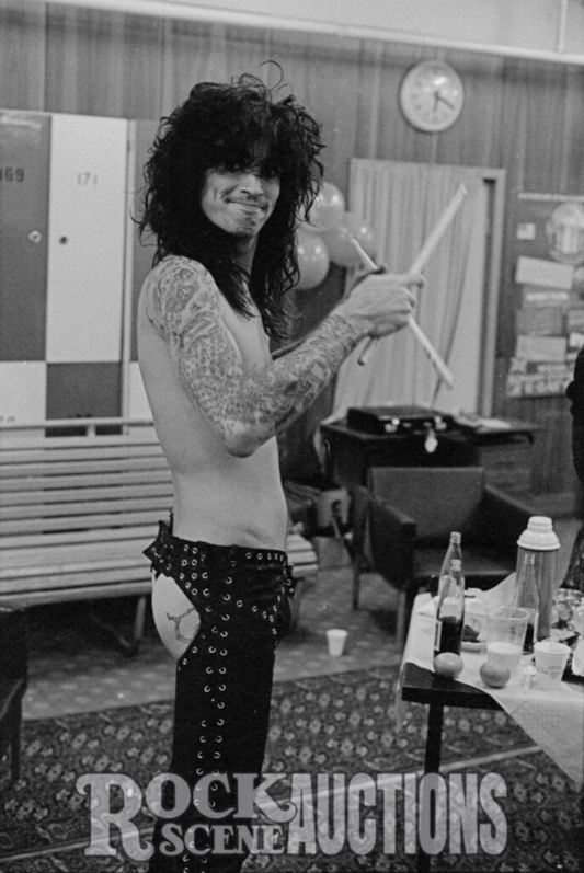 Tommy Lee, Motley Crüe, 1989