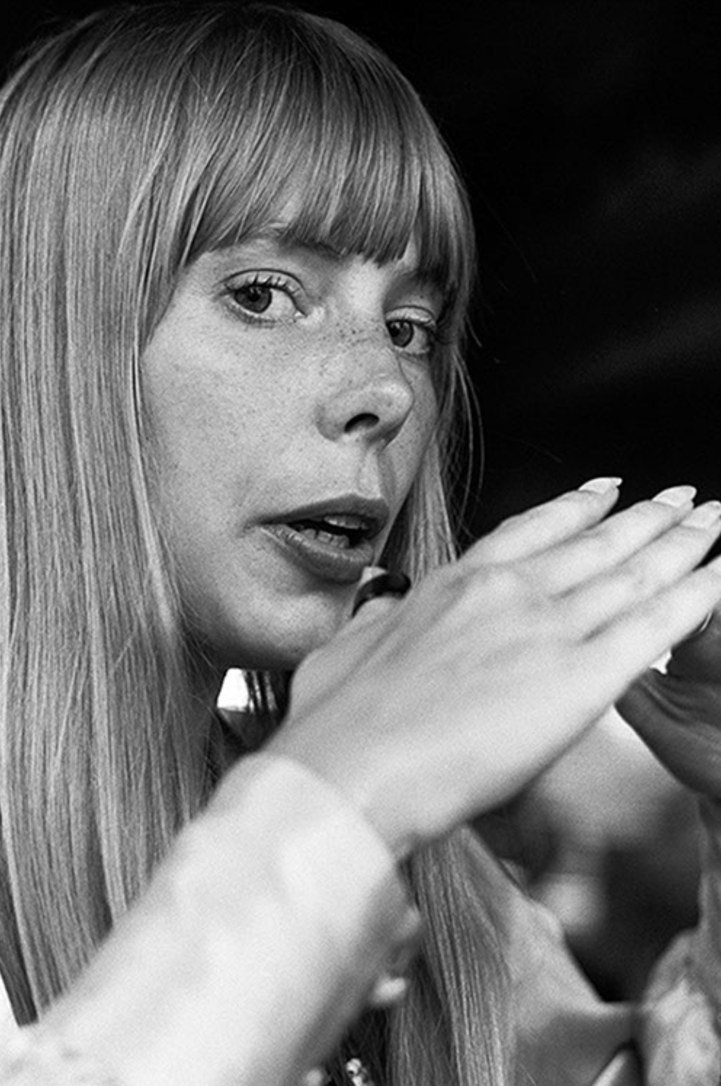 Joni Mitchell, Rolling Stone Magazine Cover, Los Angeles, CA, 1968