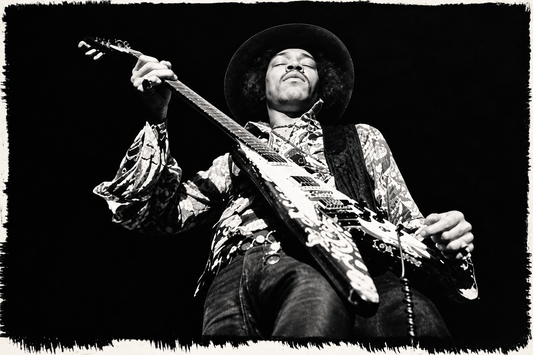 Jimi Hendrix, Winterland Ballroom, San Francisco, CA, 1968 (Platinum)