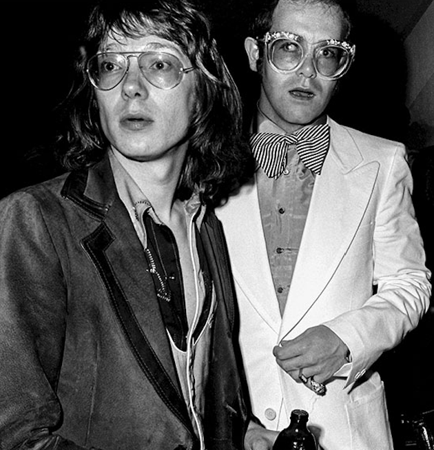Chris Charlesworth & Elton John, 1977