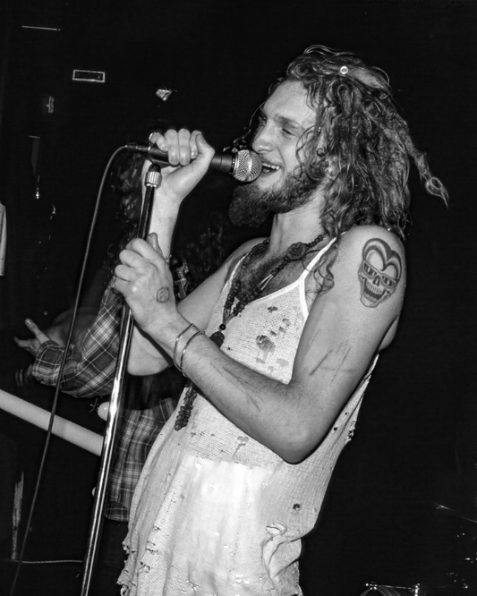 Layne Staley, Alice in Chains, The Off Ramp, Seattle, WA, 1991