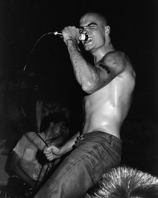 Henry Rollins, Black Flag, The Cuckoos Nest, Costa Mesa, CA, 1981