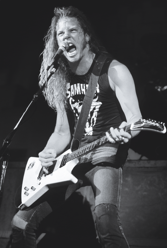 James Hetfield, Samhain T-Shirt, Damage Inc. Tour, 1986