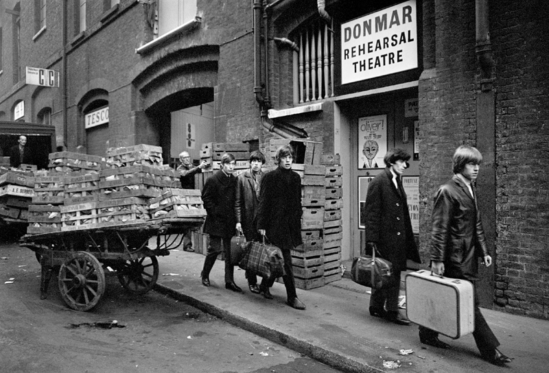 The Rolling Stones Outside Donmar Rehearsal Theatre, London, 1964