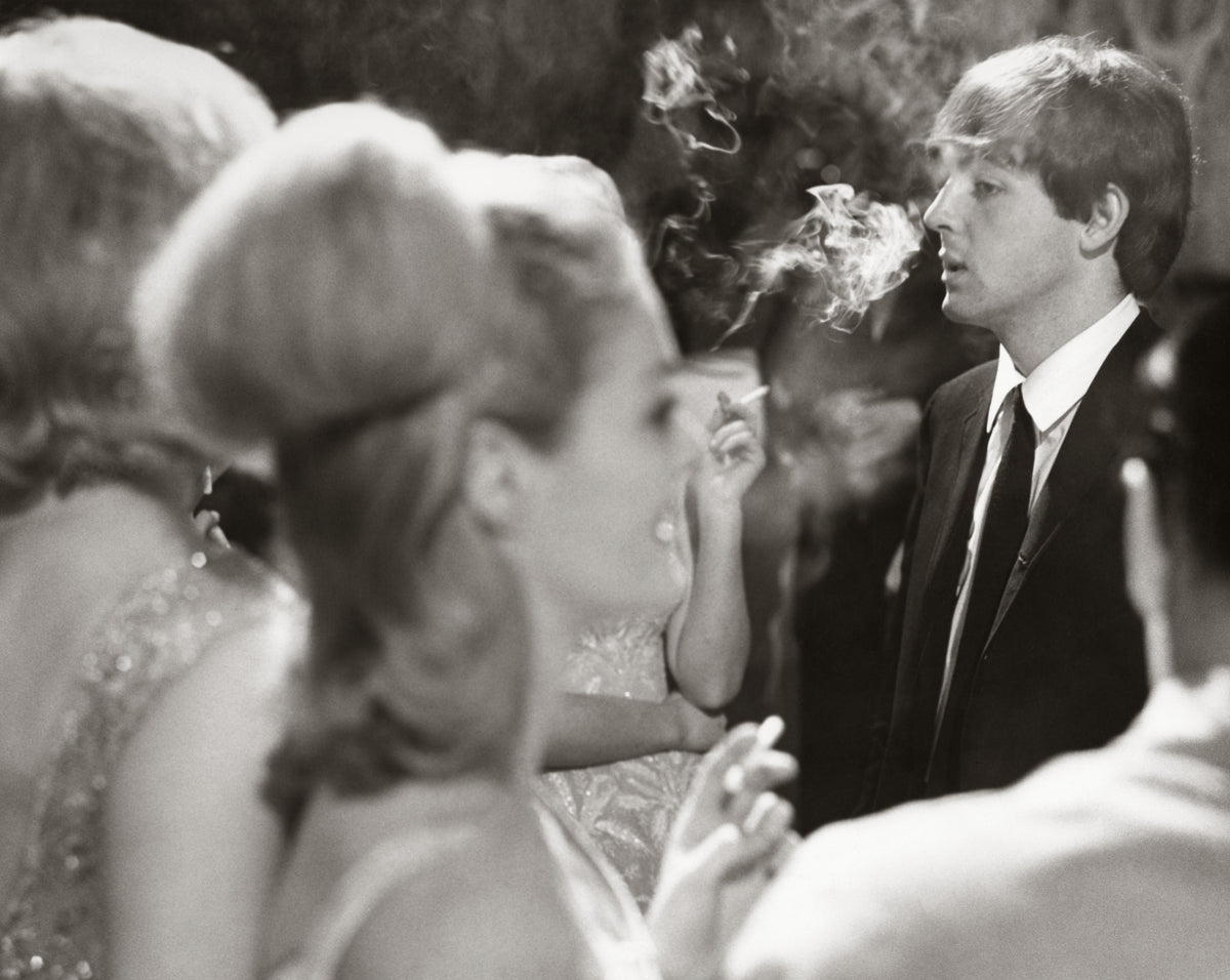 Paul McCartney at a London Party, 1964